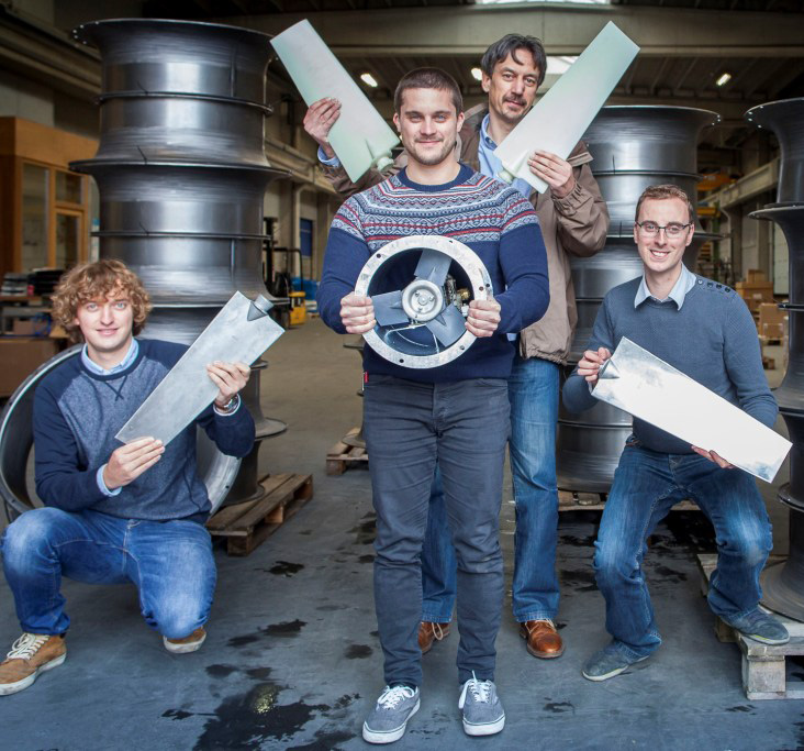 photo de groupe ventilateurs industriels