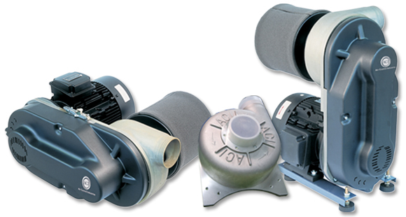 Soufflantes compactes EP10A, Almeco