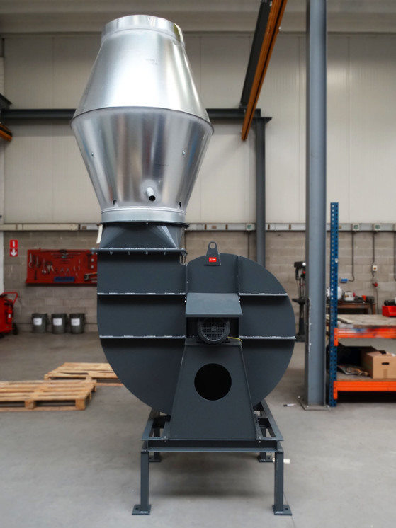 Almeco, dakventilator voor extractie van dampen