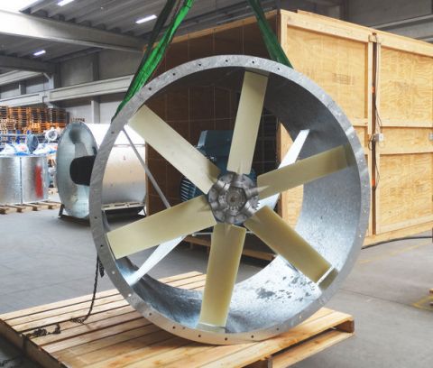 Almeco, ventilateurs ADK pour soufflerie
