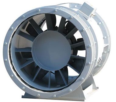 Ventilateur pour l’extraction de fumées ODT AV/AVV, Almeco