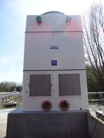 beluchten met koeltoren