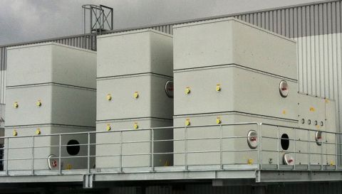 Tour de refroidissement fermée type CFR-C-TG, Almeco