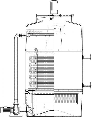 traditional cooling tower