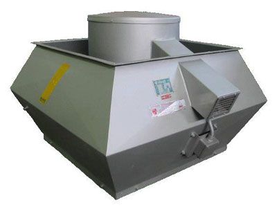 ODT SVK, ventilateur de toiture pour l'extraction de fumées et de chaleurs, Almeco