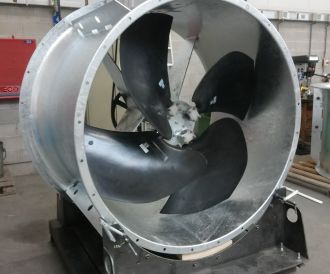 Ventilateur silencieux pour le refroidissement d'un échangeur de chaleur